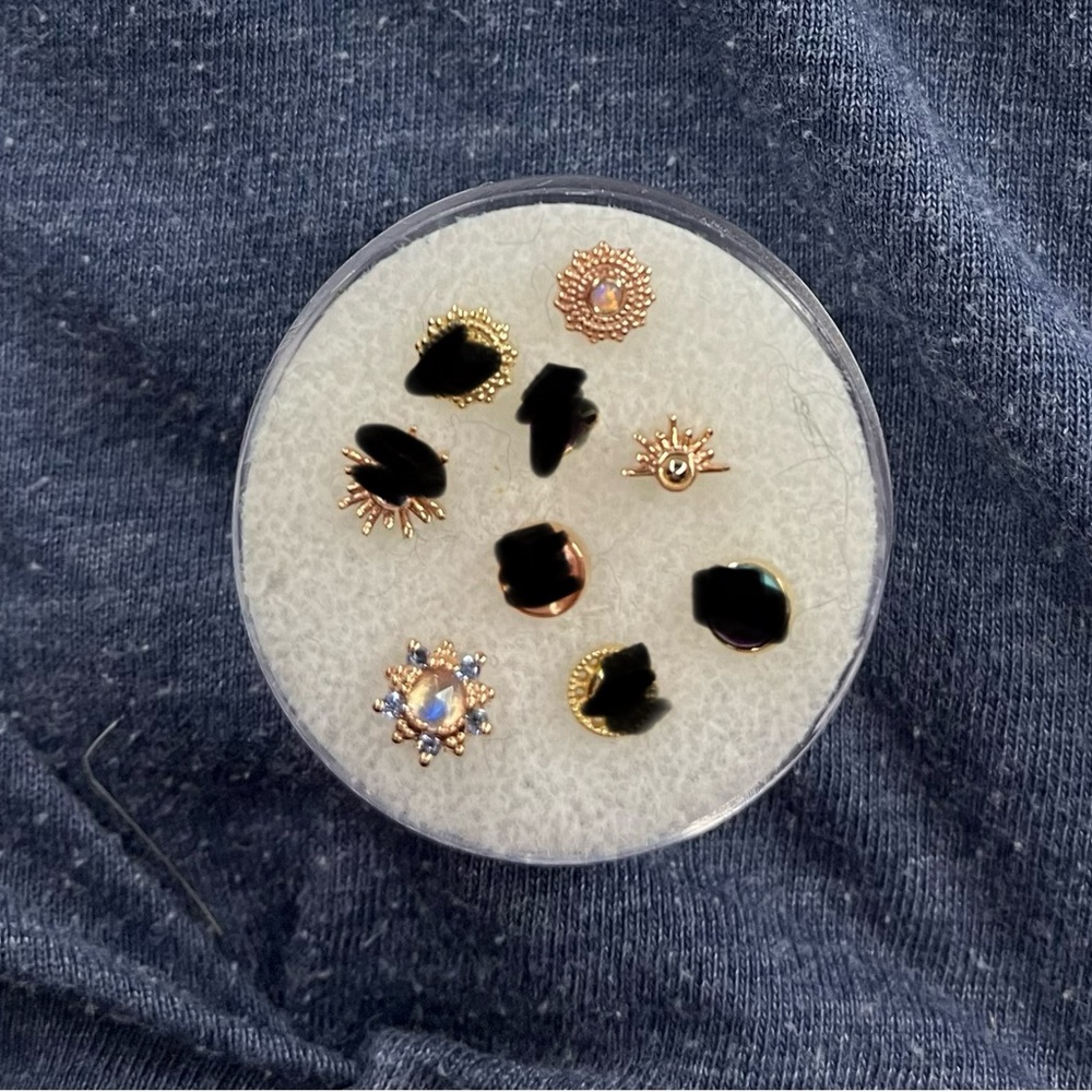 New bvla and alchemy adornment rose gold ends✨💕
